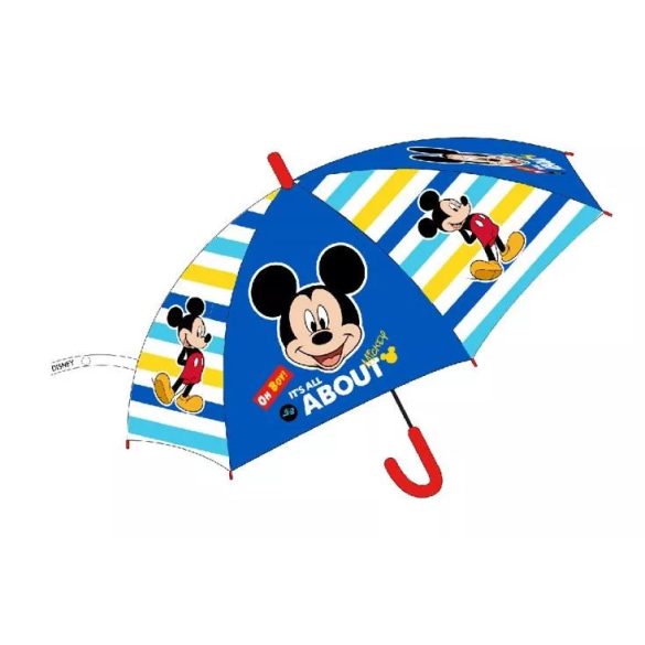 Mickey egér gyerek félautomata esernyő