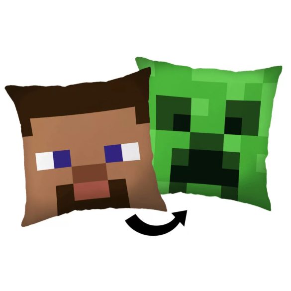 Minecraft Steve Creeper párna