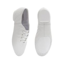   Capezio bőr cipő osztott talppal - Méret: 38 (7,5), fehér