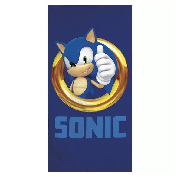Sonic, a sündisznó fürdőlepedő/starnd törölköző