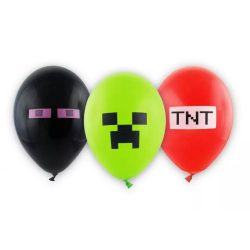 TNT party léggömb, lufi 6 db-os 