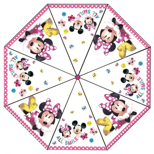 Minnie egér gyerek átlátszó esernyő