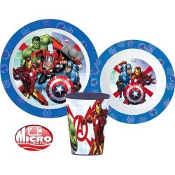 Bosszúállók Avengers mikrózható gyerek étkészlet