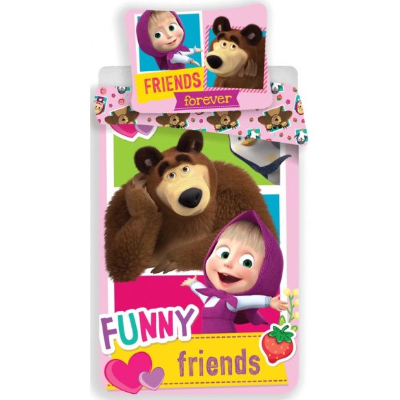 Mása és a medve ágynemű - Funny friends