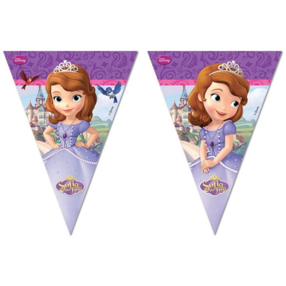 Disney Szófia hercegnő zászlófüzér