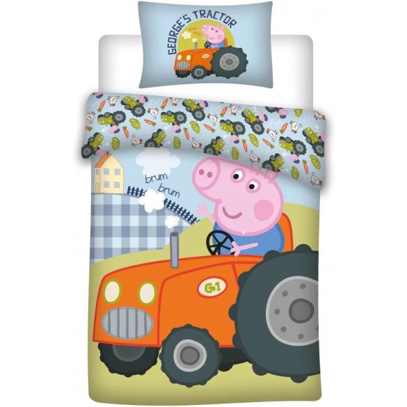 Peppa malac ovis ágynemű huzat fiúknak