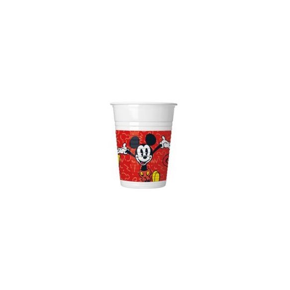 Disney Mickey parti pohár (8 db-os)