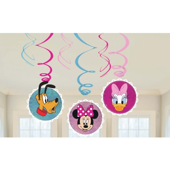 Disney Minnie szalag dekoráció (6 db-os)