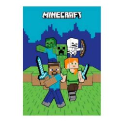 Minecraft zöld polár takaró