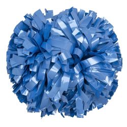 Pompom Metallic 4", világos kék