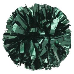 Pompom Metallic 4", sötét zöld