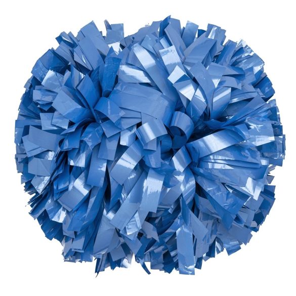 Pompom Metallic 6", világos kék