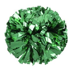 Pompom Metallic 6", világos zöld