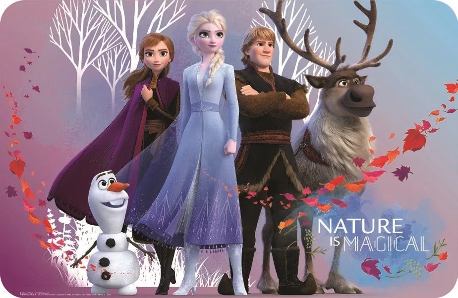 Jégvarázs - Frozen tányéralátét (3 D-s) Jégvarázs - Frozen tányéralátét (3 D-s)
